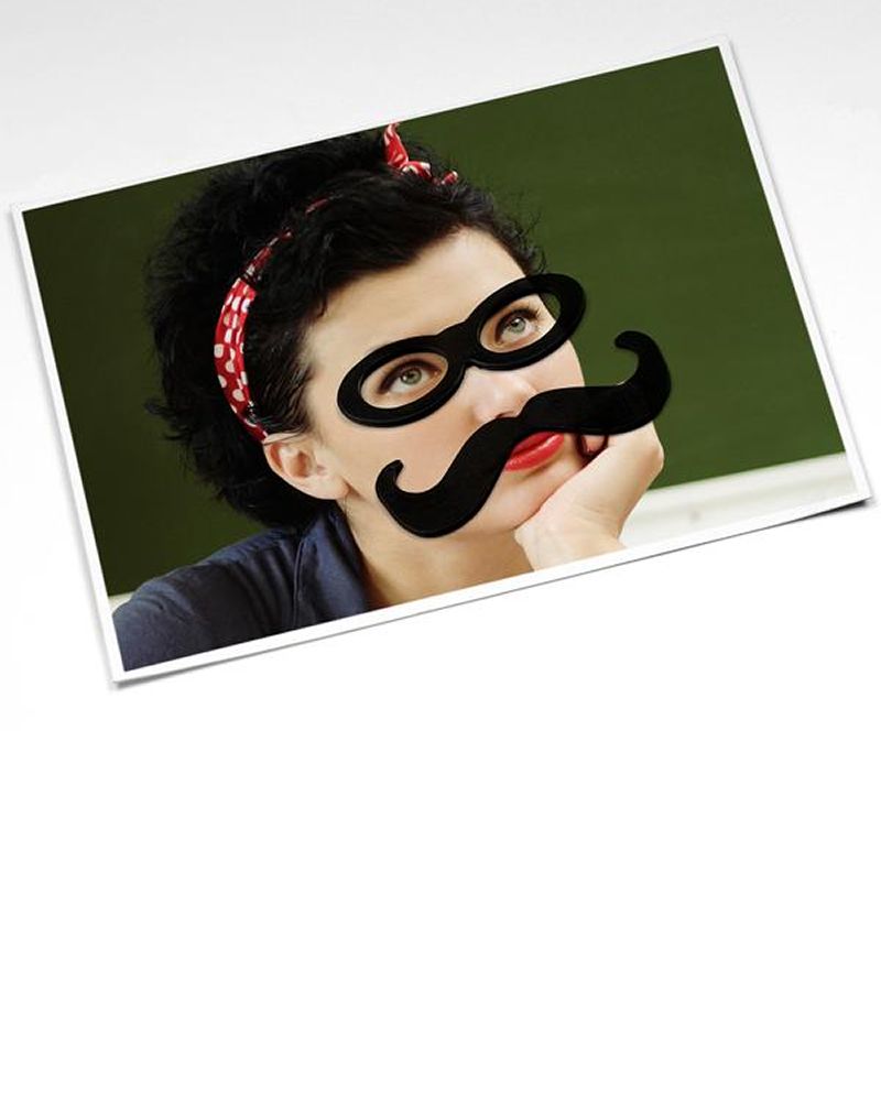 In Disguise Magnets great family fridge fun Add glasses moustache to photos!
