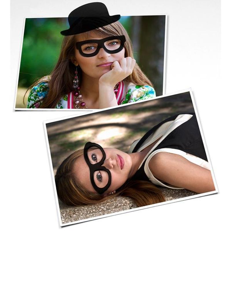 Add glasses moustache to photos! In Disguise Magnets great family fridge fun
