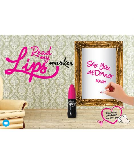 Read My Lips Mirror Marker