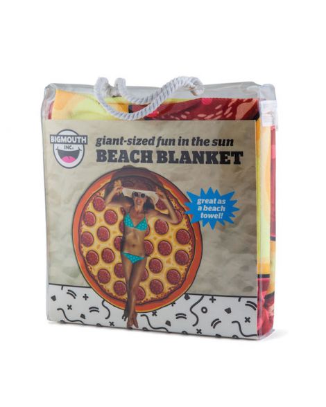 Gigantic Pizza Beach Blanket